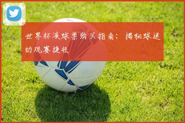 世界杯滚球票购买指南:揭秘球迷的观赛捷径