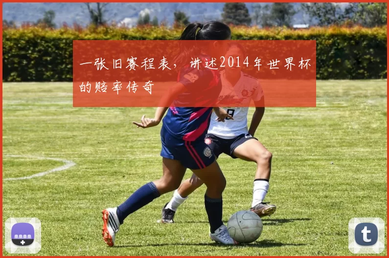 一张旧赛程表，讲述2014年世界杯的赔率传奇